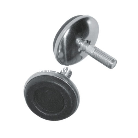 Популярный пластик со стальным регулируемым болтом, винтом, оборудованием для шкафа, разъемом для ножки стола