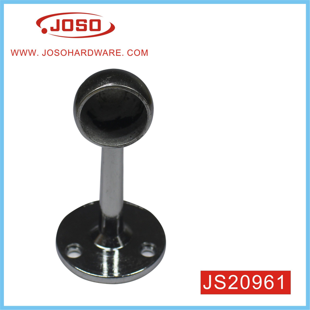 Пара маленьких концевых кронштейнов, 24 мм, хромированная, для спальни