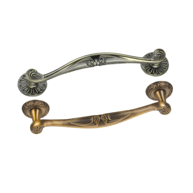 Декоративная классическая ручка из цинкового сплава для двери