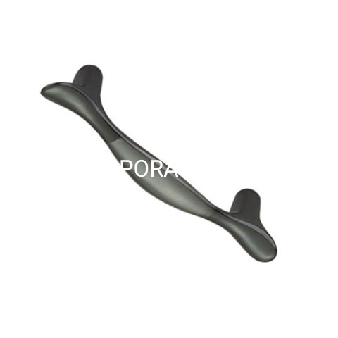 Оптовая продажа, золотая и серая 128 мм, мебельная ручка, ручка для кухонного шкафа