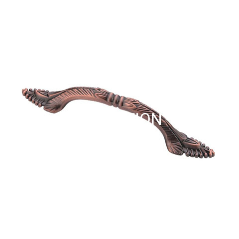 Книжный шкаф с ручкой для мебели из цинкового сплава 96 мм в форме смычка в европейском стиле