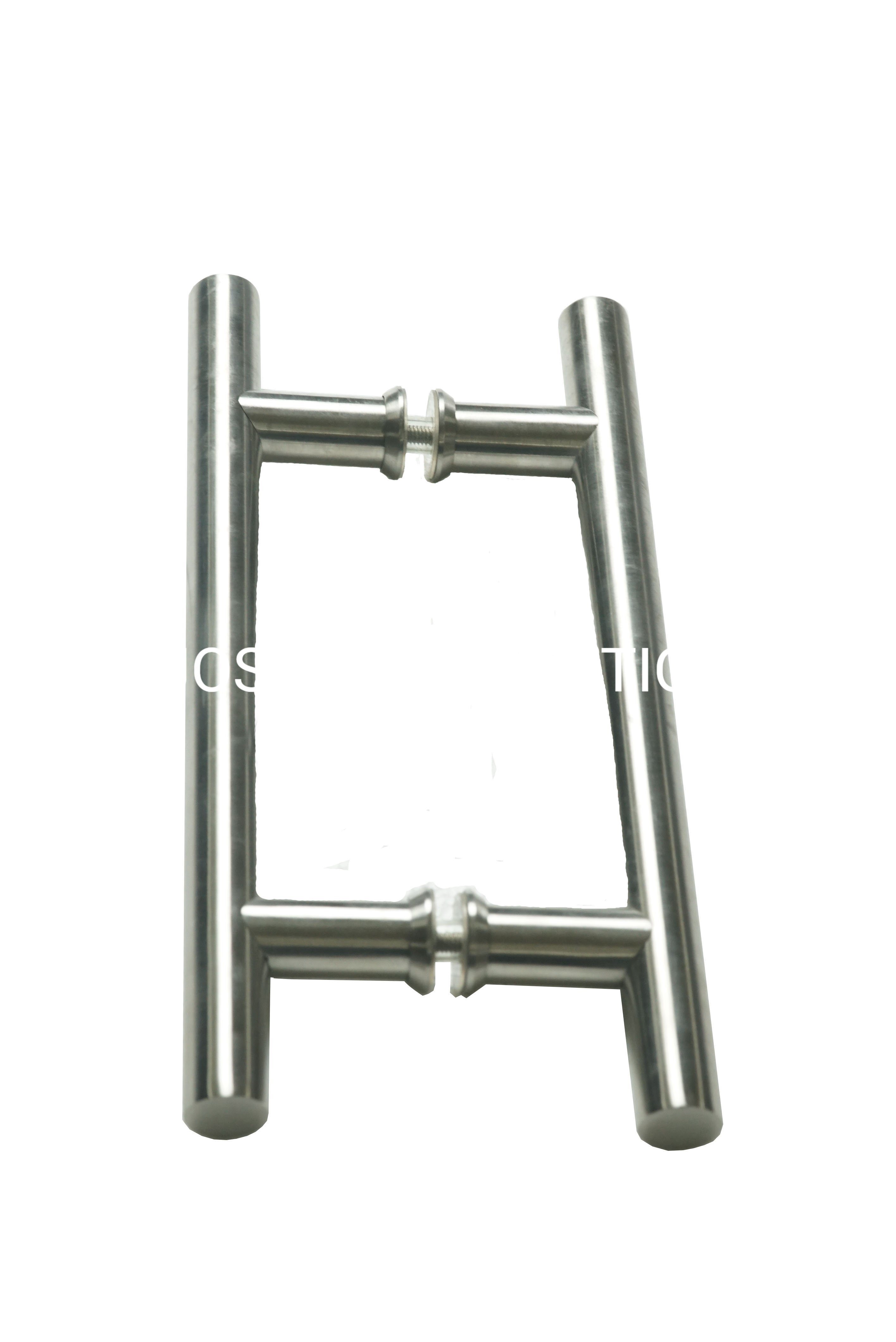 H-образная ручка для стеклянной двери из нержавеющей стали, ручка для трубки, ручка CC160