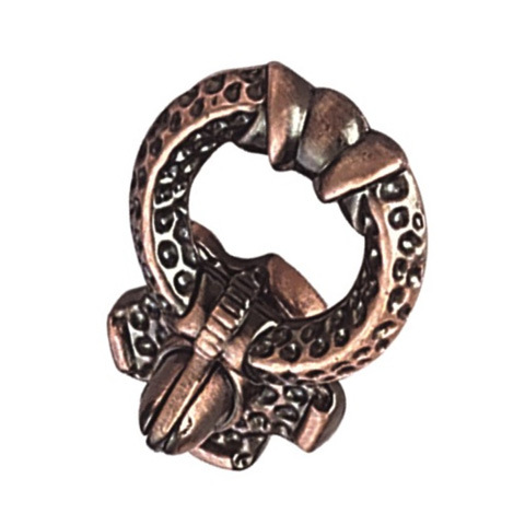 Металлическая антикварная медная дверная ручка 30 мм, ручка ящика, мебельные ручки