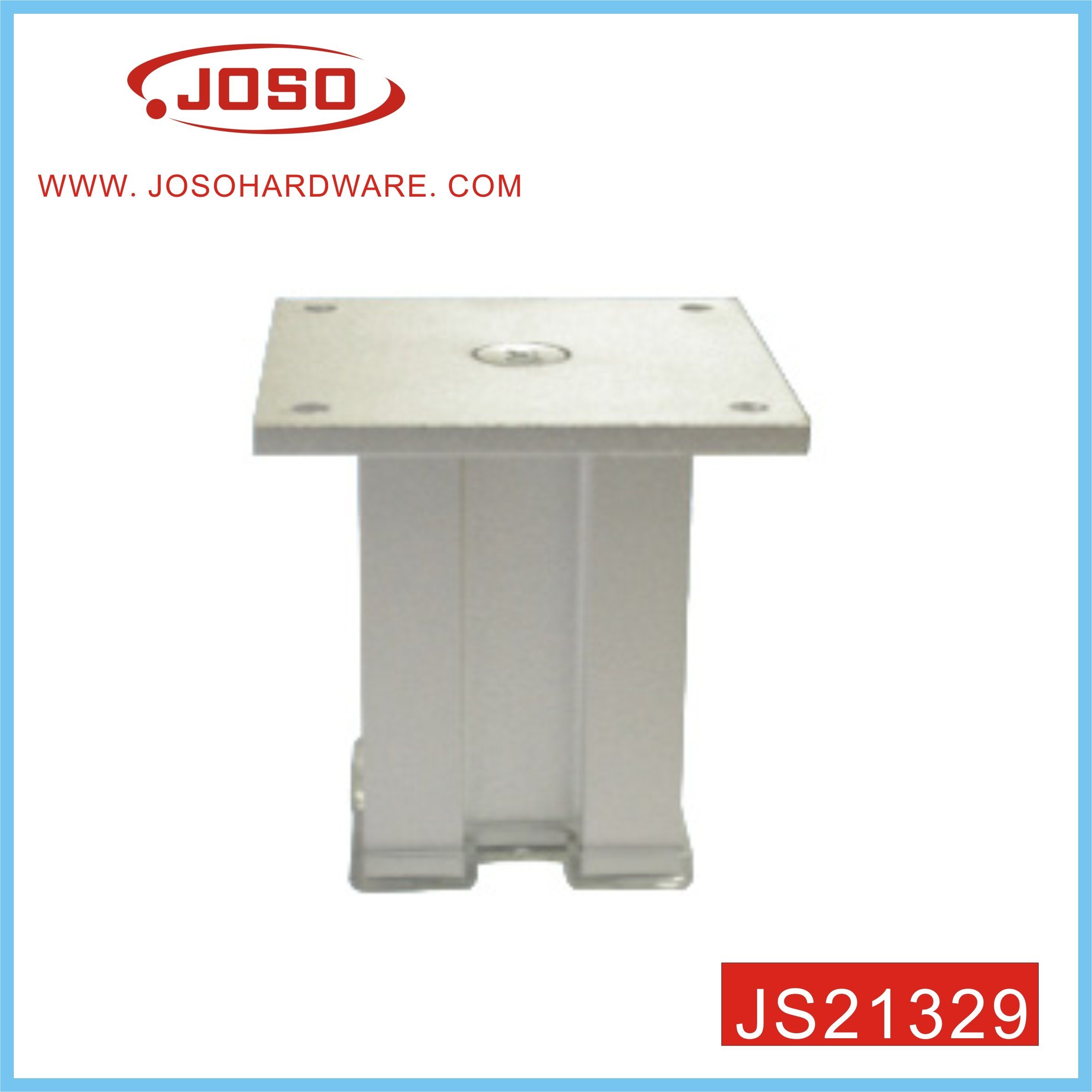 Квадратная регулируемая мебельная ножка для стола и дивана