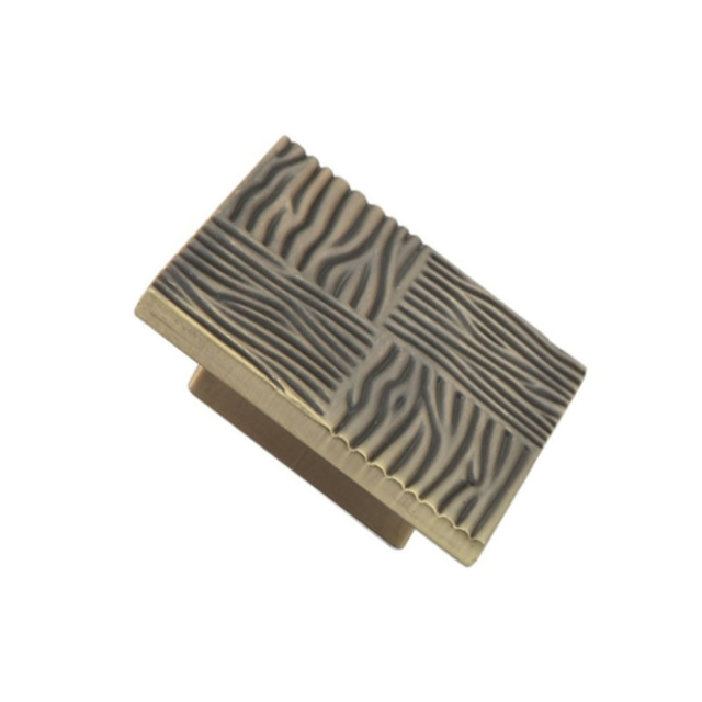 Ручка кухни ручки мебели квадрата европейского сплава цинка 60мм