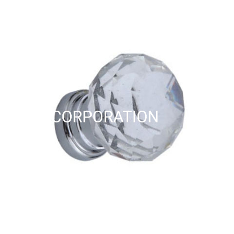 Мода из цинкового сплава 28 мм 32 мм Алмазная ручка Ручка для шкафа Мебельная ручка