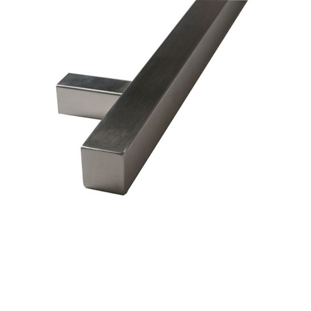 Квадратные трубчатые стеклянные дверные ручки из нержавеющей стали, мебельная фурнитура, аксессуары для шкафа