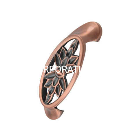 Антикварная медная ручка из цинкового сплава, 64 мм, ручка для шкафа, ручка ящика